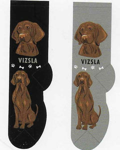 Vizsla Canine Collection Socks  FCC-39