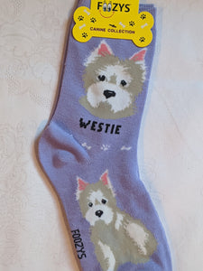 Westie Canine Collection Socks   FCC-69