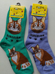 Siberian Feline Collection Socks   FFC-20