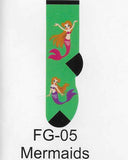 Mermaids Kids Socks FG-05