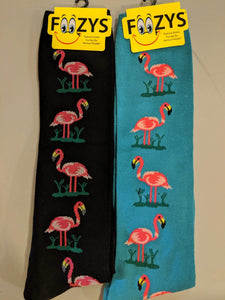 Flamingos KNEE HIGH Socks  FK-18