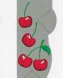 Cherries No Show Socks   FL-29