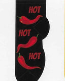 Hot Peppers No Show Socks   FL-36