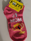 # 1 Mom No Shows / Low Cut Socks   FL-49