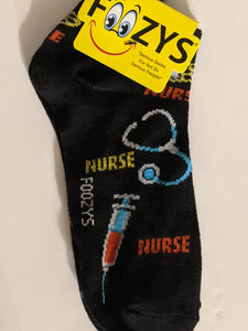 Nurse No Shows / Low Cut Socks   FL-55