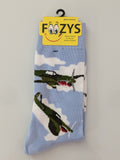 Fighter Planes Men's Socks   FM-102
