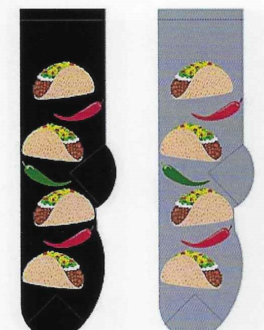 Taco Time Men's Socks FM-48