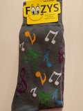 Musical Notes Men's Socks  FM-93