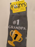 Men's # 1 Grandpa Socks  FM-97