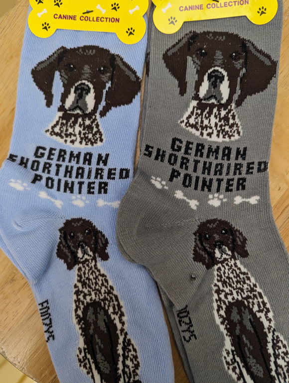 German Shorthaired Pointer Canine Collection Socks  FCC-17