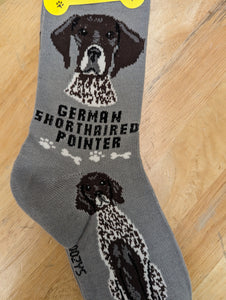 German Shorthaired Pointer Canine Collection Socks  FCC-17