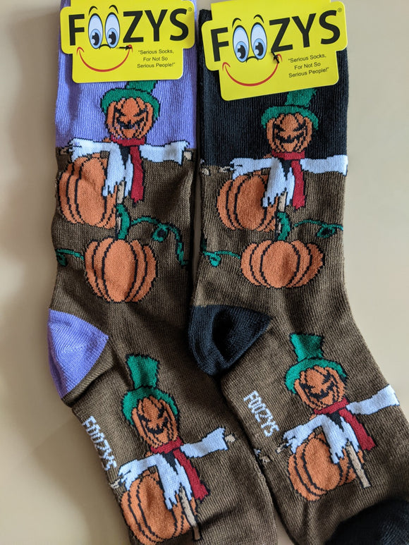 Jack-O'-Lantern Pumpkins Halloween Socks  WH-01