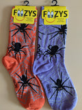 Spiders & Spider Web Halloween Socks  WH-01